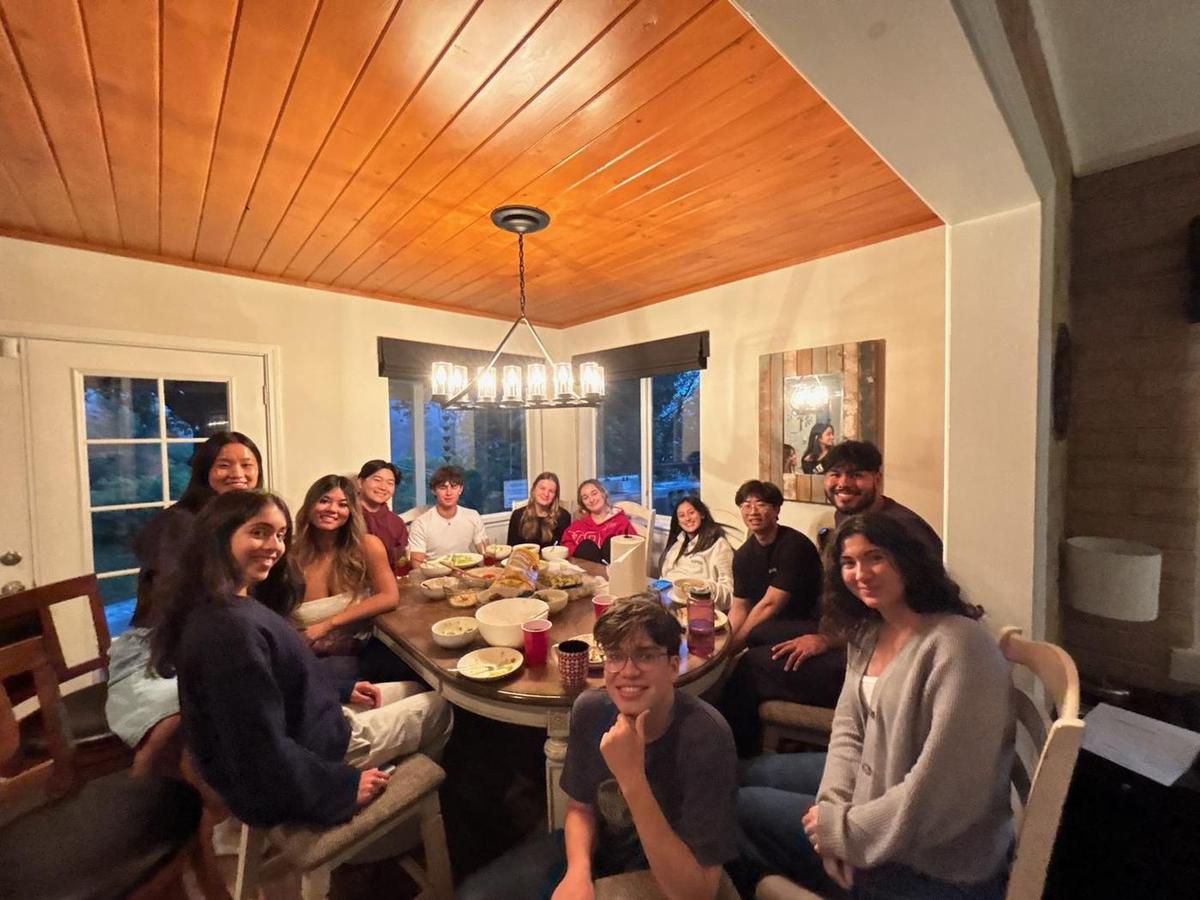 Retreat dinner