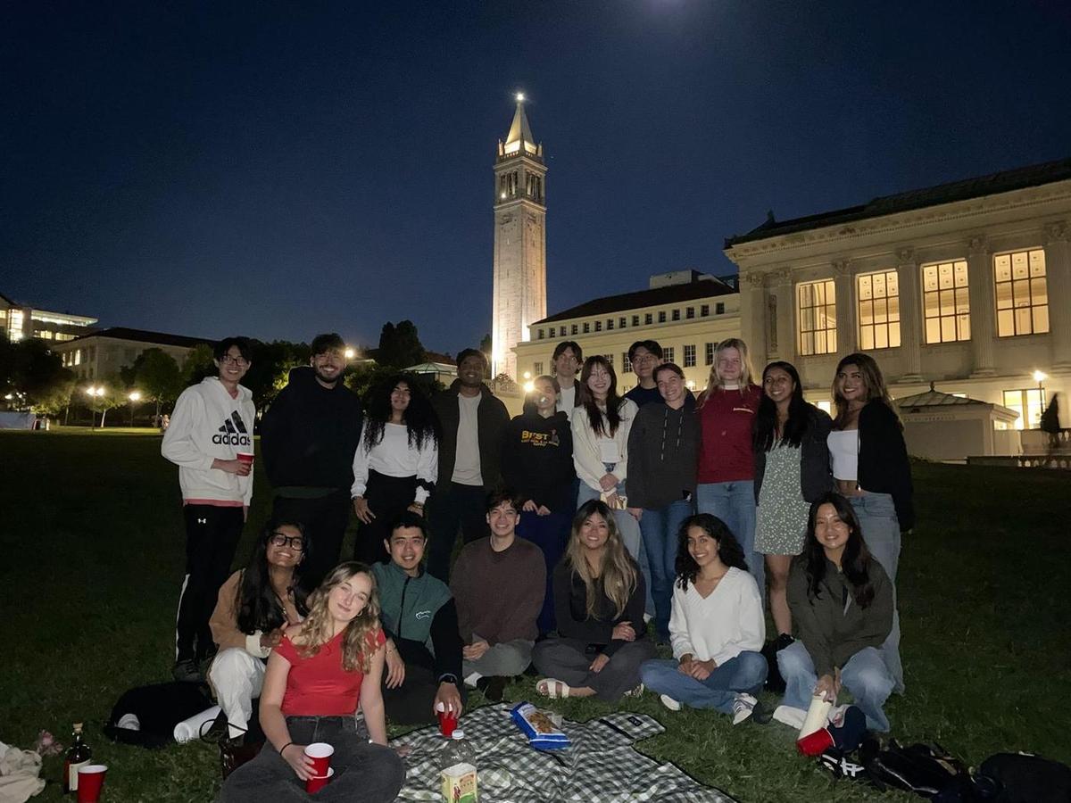 Group at the Campanile